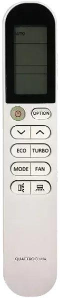 QUATTROCLIMA QV-BE18WB/QN-BE18WB