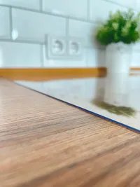 Силиконовая скатерть на стол прозрачная 50x220 см, толщина 0.7 мм